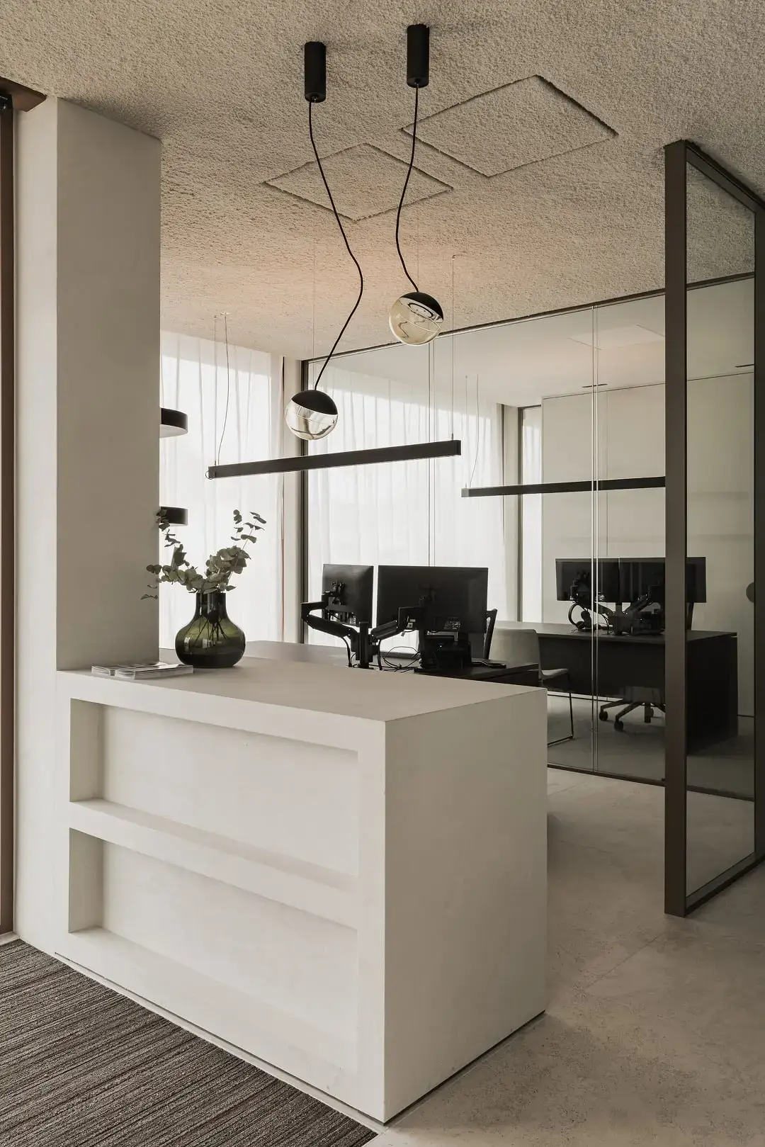 LED-verlichting in een bedrijfsruimte